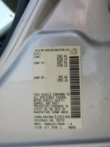 2022 NISSAN ALTIMA S - 1N4BL4BV3NN310546