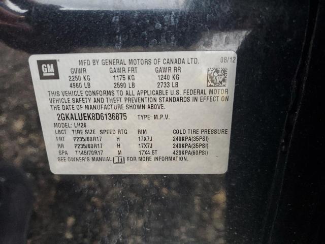 2013 GMC TERRAIN SL - 2GKALUEK8D6136875