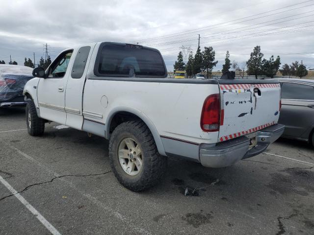 FORD F150 2002 white  gas 1FTRX18L72NB03896 photo #3