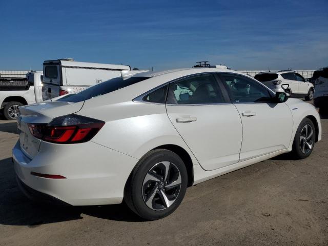 HONDA INSIGHT EX 2021 white  hybrid engine 19XZE4F56ME009835 photo #4