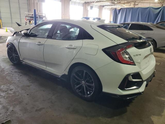 Vin: shhfk7h43mu212420, lot: 48176645, honda civic sport 20212