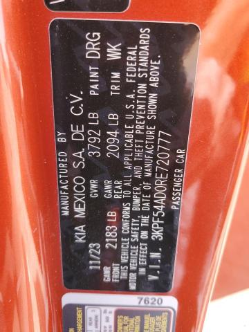 2024 KIA FORTE GT L - 3KPF54AD0RE720777