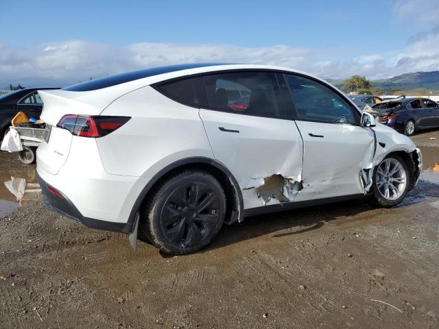 TESLA MODEL Y 2023 white  electric 7SAYGDEEXPF844622 photo #4