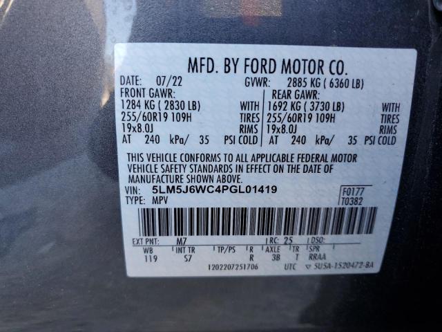 2023 LINCOLN AVIATOR 5LM5J6WC4PGL01419