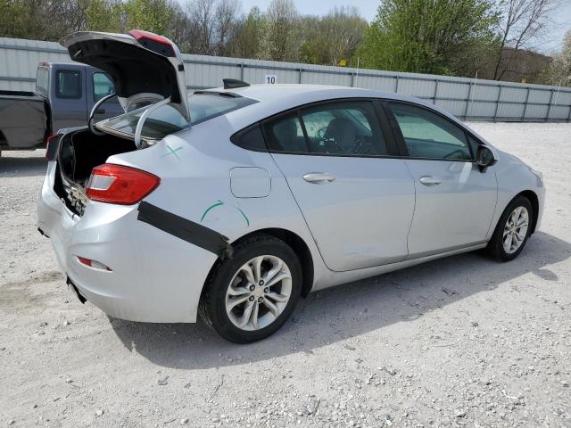 Vin: 1g1bc5sm9k7119732, lot: 50182135, chevrolet cruze ls 20193