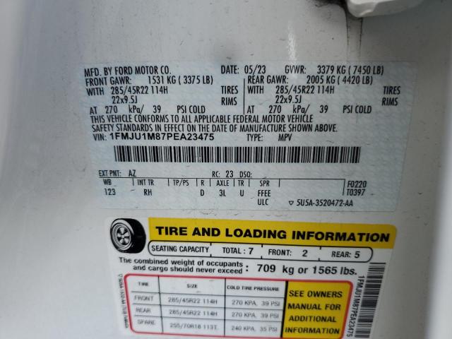 2023 FORD EXPEDITION - 1FMJU1M87PEA23475