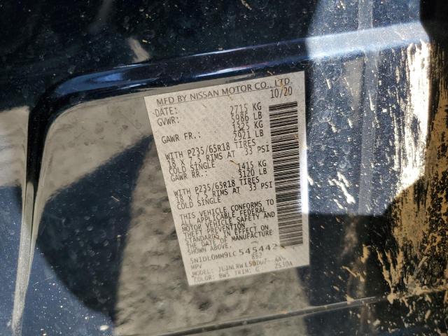 2020 INFINITI QX60 LUXE - 5N1DL0MM9LC545442
