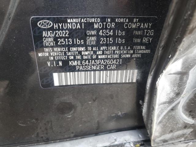 2023 HYUNDAI SONATA SEL - KMHL64JA3PA260421