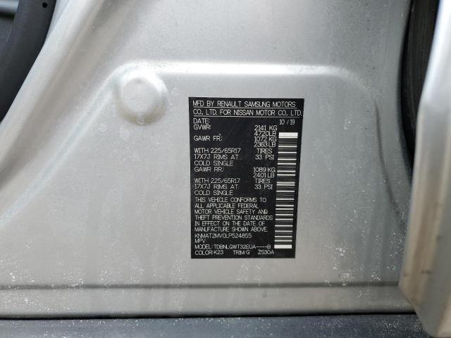 KNMAT2MV0LP524855 2020 NISSAN ROGUE