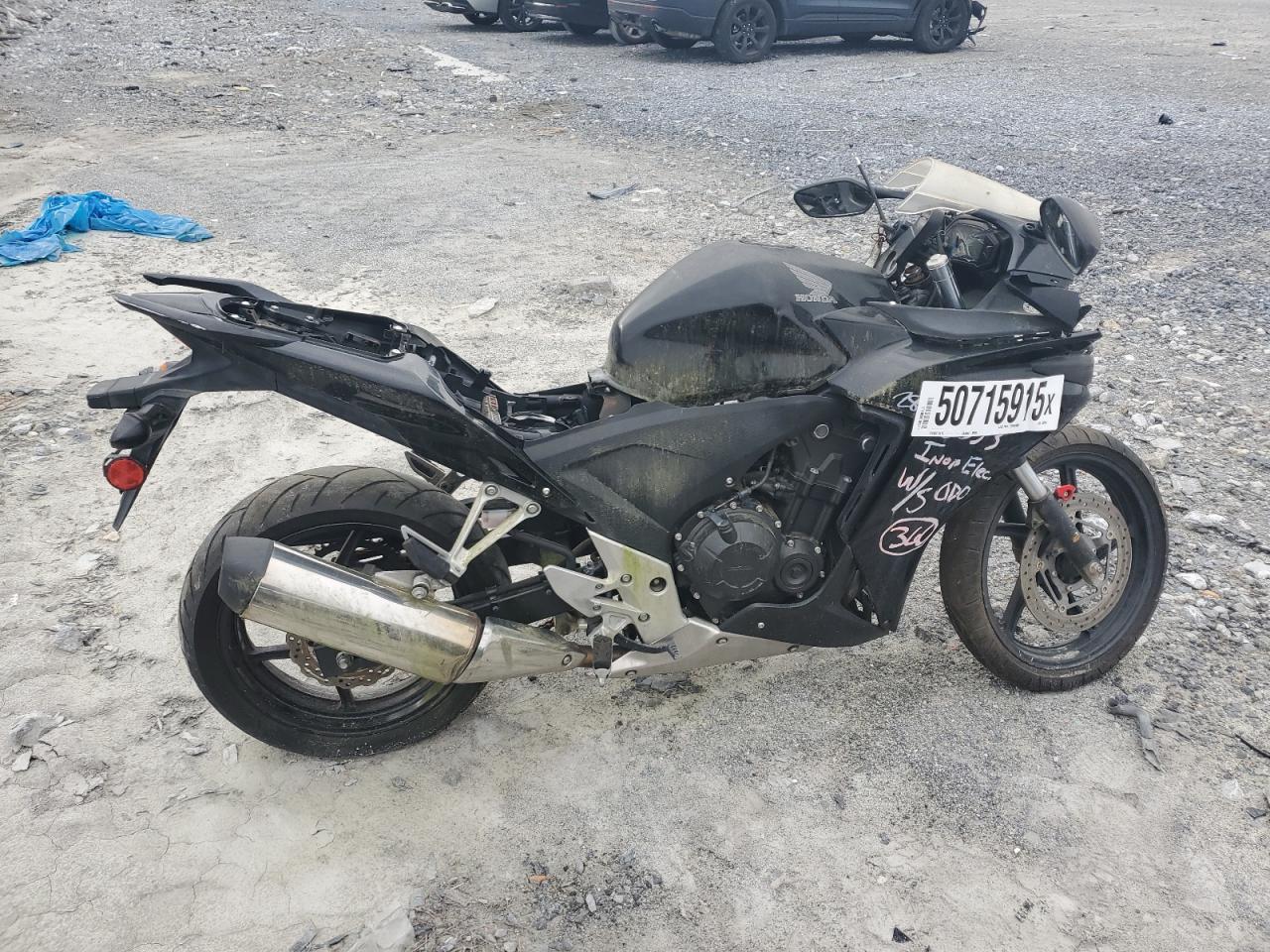 Lot #3240234054 2015 HONDA CBR500 R