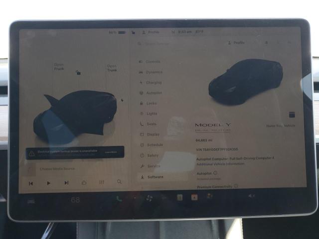 2023 TESLA MODEL Y - 7SAYGDEF7PF924355