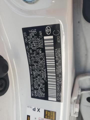 2023 TOYOTA GR COROLLA - JTNABAAE1PA006078