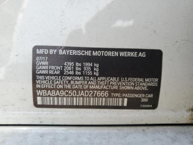 2018 BMW 320 I - WBA8A9C50JAD27666