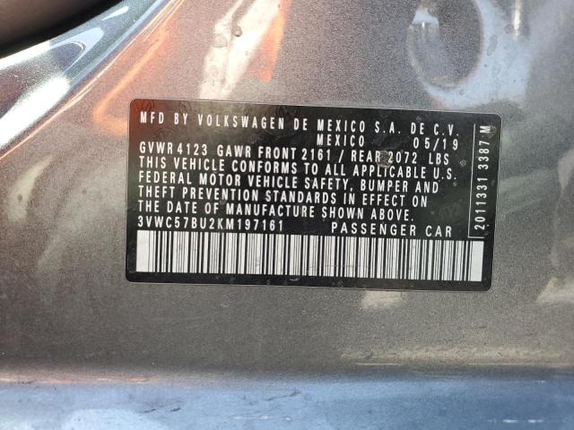 2019 VOLKSWAGEN JETTA S - 3VWC57BU2KM197161