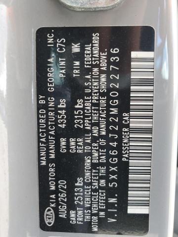 2021 KIA K5 GT LINE 5XXG64J22MG022736
