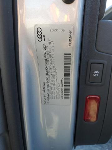 2018 AUDI S4 PRESTIG WAUC4AF41JA001359