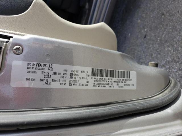 2015 DODGE GRAND CARA - 2C4RDGCG9FR750430