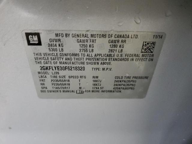 2015 GMC TERRAIN SL - 2GKFLYE30F6218320