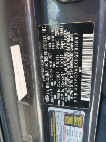 2017 KIA SORENTO LX - 5XYPGDA3XHG288867