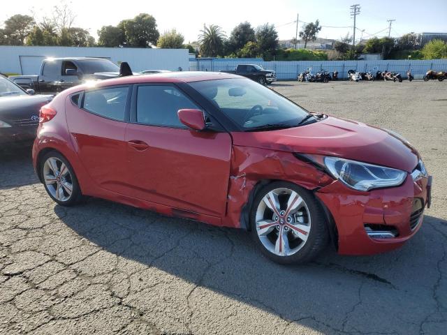 Vin: kmhtc6ad9hu321611, lot: 50195565, hyundai veloster 20174