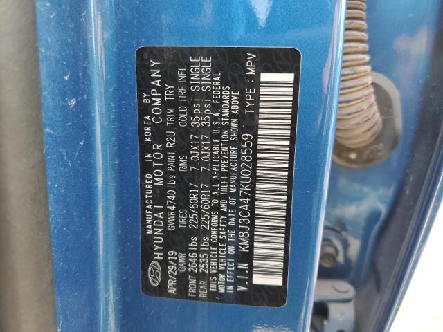2019 HYUNDAI TUCSON LIM - KM8J3CA47KU028559