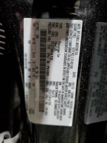 2015 FORD FOCUS SE 1FADP3F21FL262355