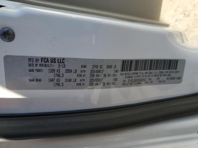 2019 DODGE GRAND CARA - 2C4RDGBG3KR642431