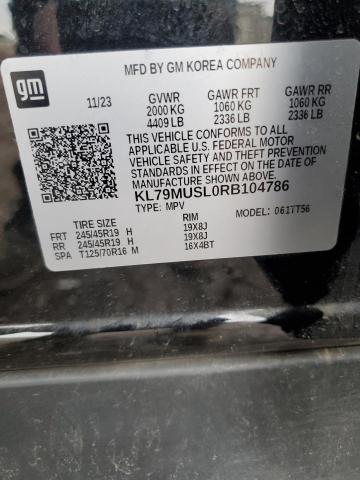 2024 CHEVROLET TRAILBLAZE - KL79MUSL0RB104786