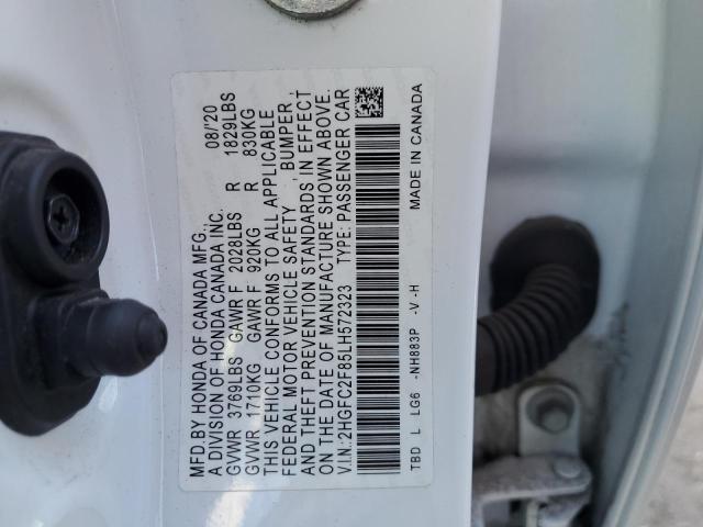 2020 HONDA CIVIC SPOR - 2HGFC2F85LH572323
