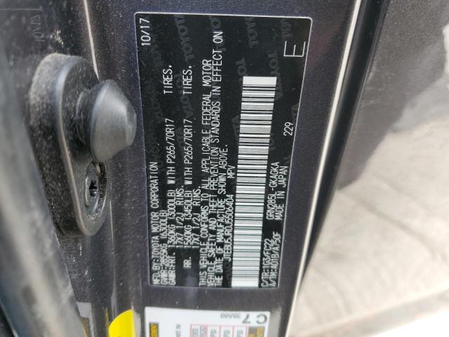2018 TOYOTA 4RUNNER SR - JTEBU5JR0J5506404