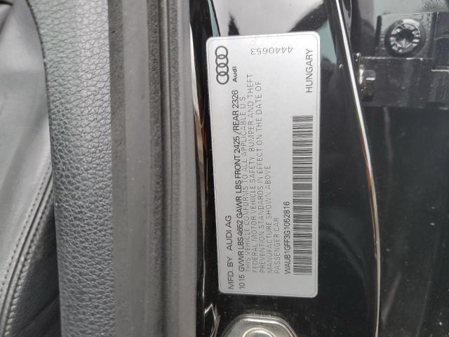 2016 AUDI S3 PREMIUM - WAUB1GFF3G1052816