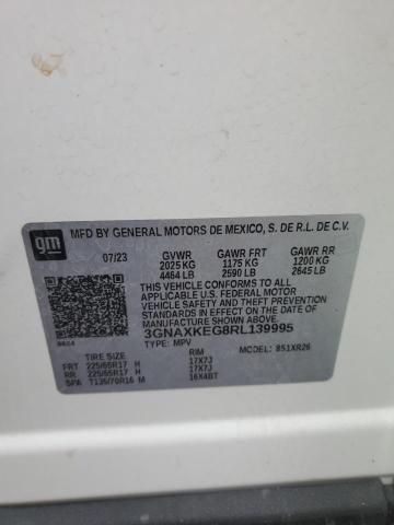 2024 CHEVROLET EQUINOX LT - 3GNAXKEG8RL139995
