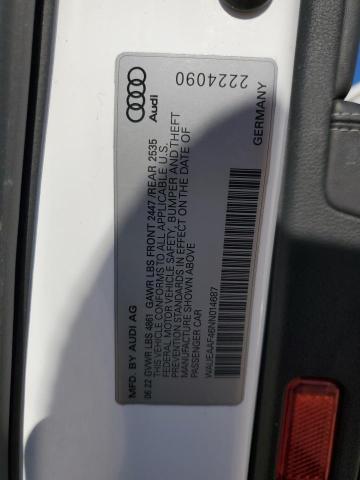 2022 AUDI A4 PREMIUM - WAUEAAF46NN014687