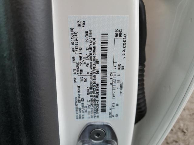 2021 FORD ESCAPE SEL - 1FMCU9H61MUB36596