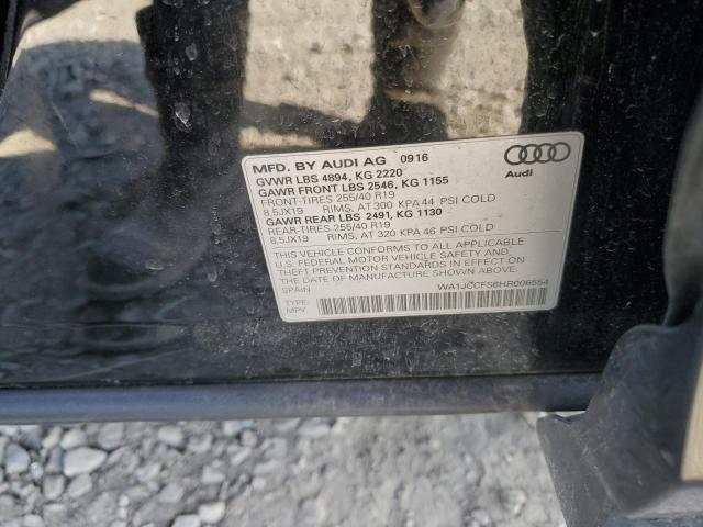 2017 AUDI Q3 PREMIUM - WA1JCCFS6HR006554