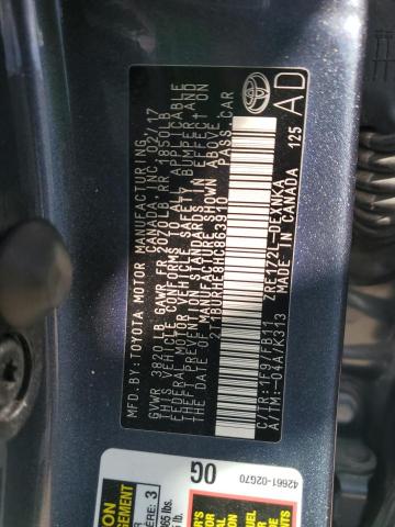 2017 TOYOTA COROLLA L - 2T1BURHE8HC863910