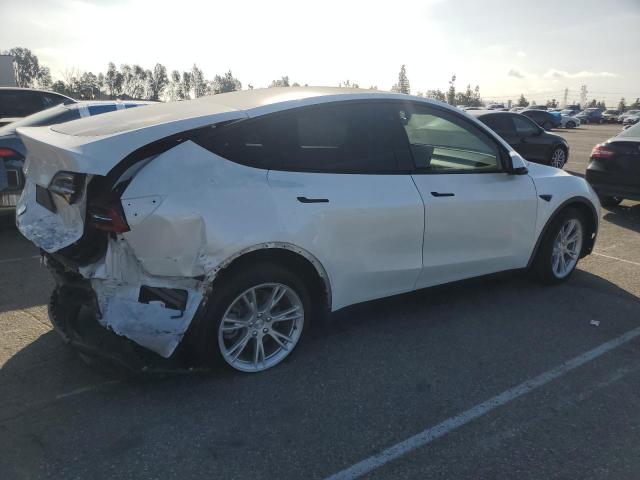 TESLA MODEL Y 2021 white  electric 5YJYGDEE4MF204219 photo #4