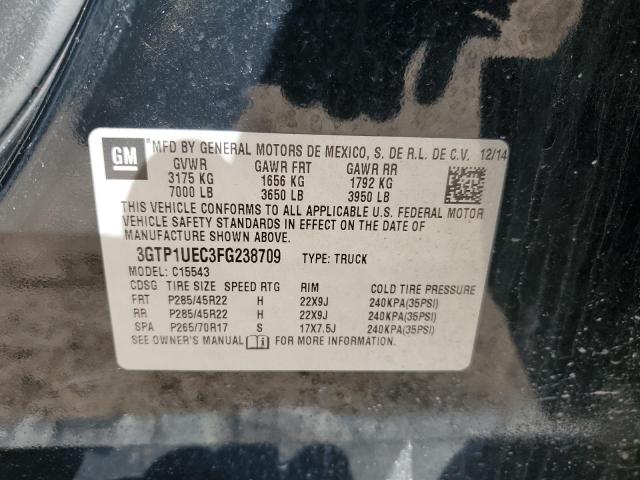 2015 GMC SIERRA C15 3GTP1UEC3FG238709
