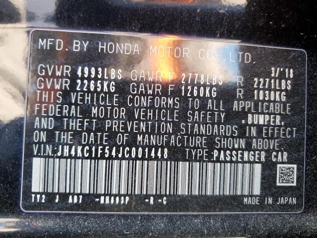 2018 ACURA RLX TECH - JH4KC1F54JC001448