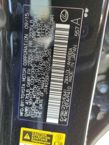 2016 LEXUS CT 200 JTHKD5BH1G2256285