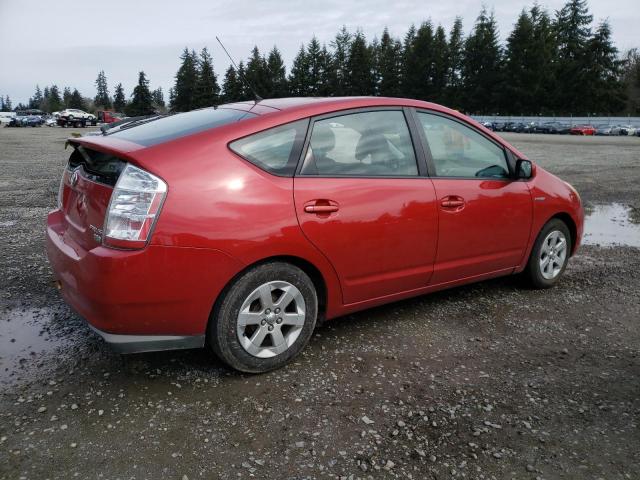 TOYOTA PRIUS 2009 red  hybrid engine JTDKB20U497844872 photo #4