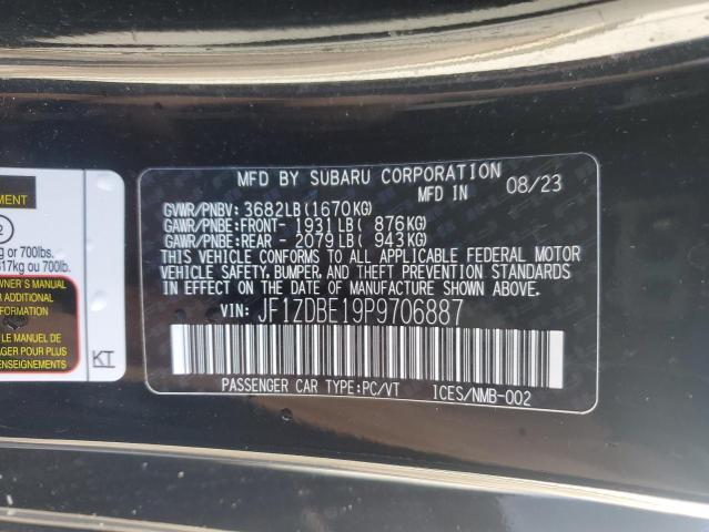 2023 SUBARU BRZ LIMITE JF1ZDBE19P9706887