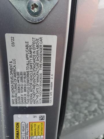 2022 HONDA ACCORD SPO - 1HGCV1F30NA036330