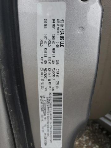 2016 DODGE GRAND CARA - 2C4RDGCG8GR312046