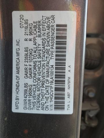2020 HONDA ACCORD LX - 1HGCV1F19LA100134