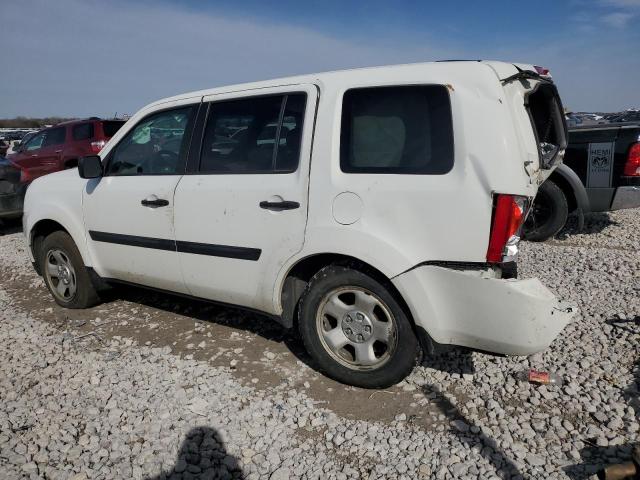 Vin: 5fnyf4h22cb007066, lot: 48575255, honda pilot lx 20122