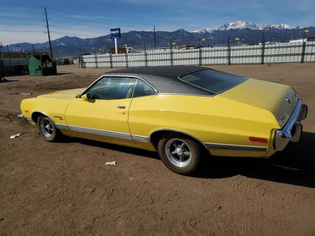 FORD GRNDTORINO 1973 yellow   3A35H136634 photo #3