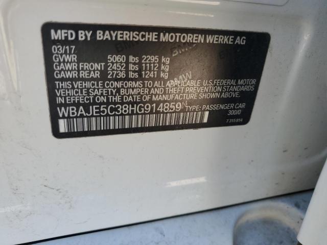 2017 BMW 540 I - WBAJE5C38HG914859