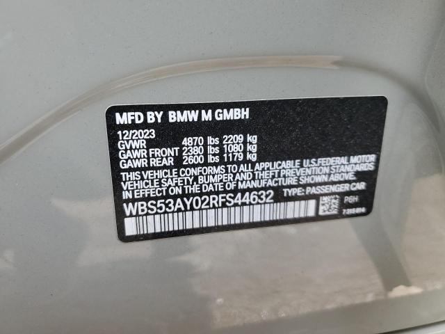 2024 BMW M3 - WBS53AY02RFS44632