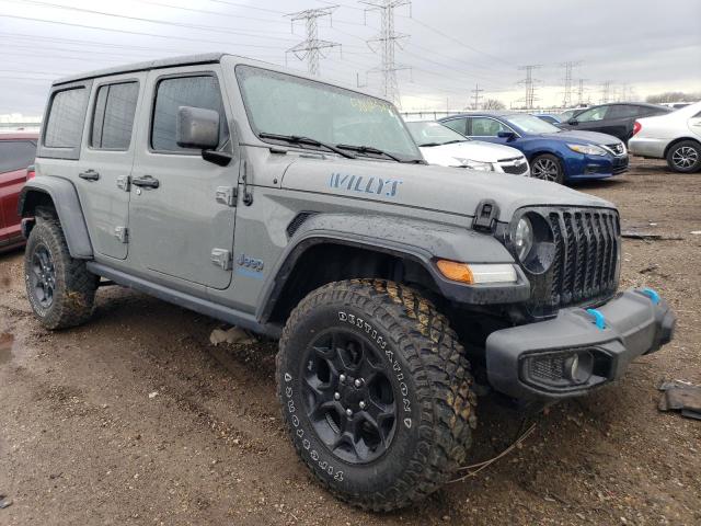 Vin: 1c4jjxn67pw624554, lot: 50625235, jeep wrangler 4xe 20234
